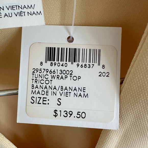 ✨NWT✨ Club Monaco | Tunic Wrap Top, Size S ✨ - Picture 11 of 11